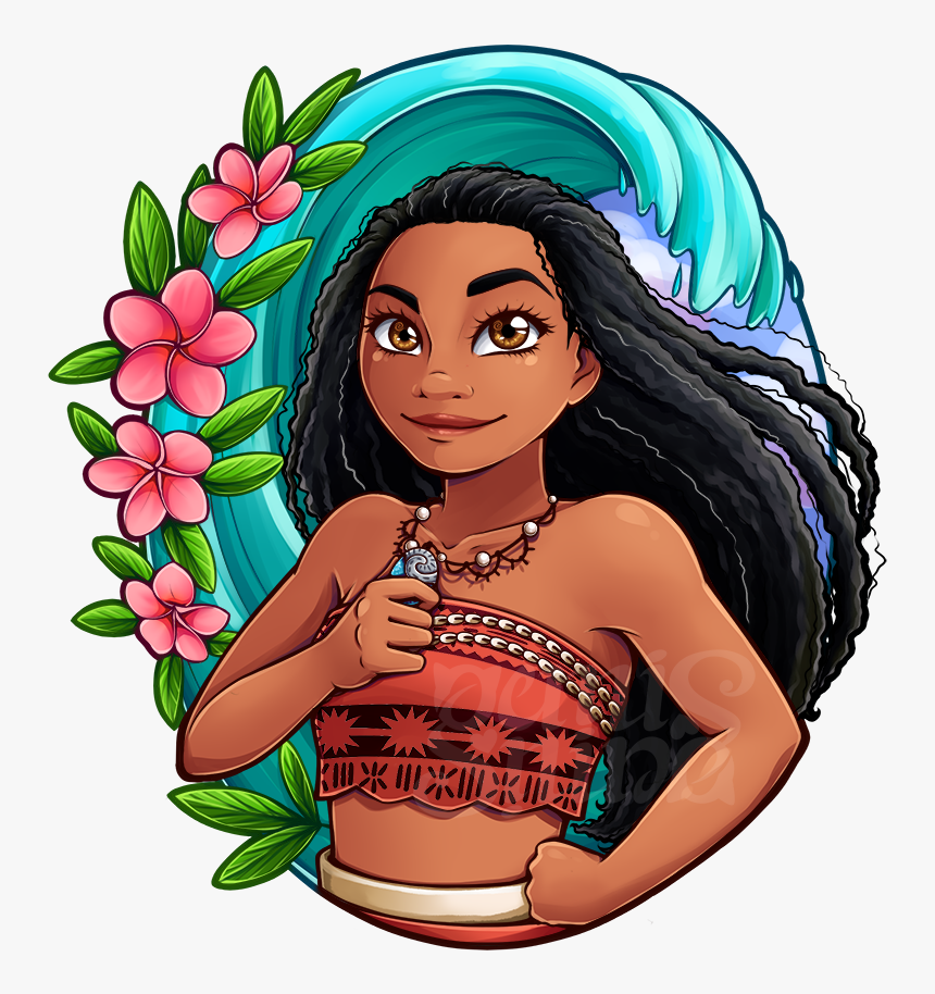 Beach Clip Arts For - Moana Disney Princess Drawing, HD Png Download, Free Download