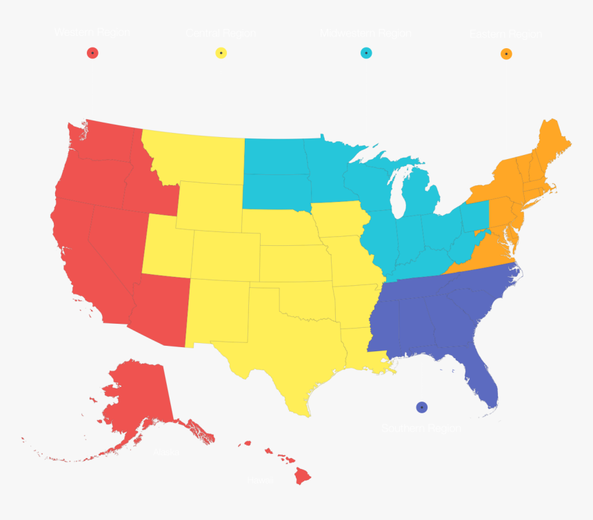 Regional Map - Second Civil War Map, HD Png Download, Free Download