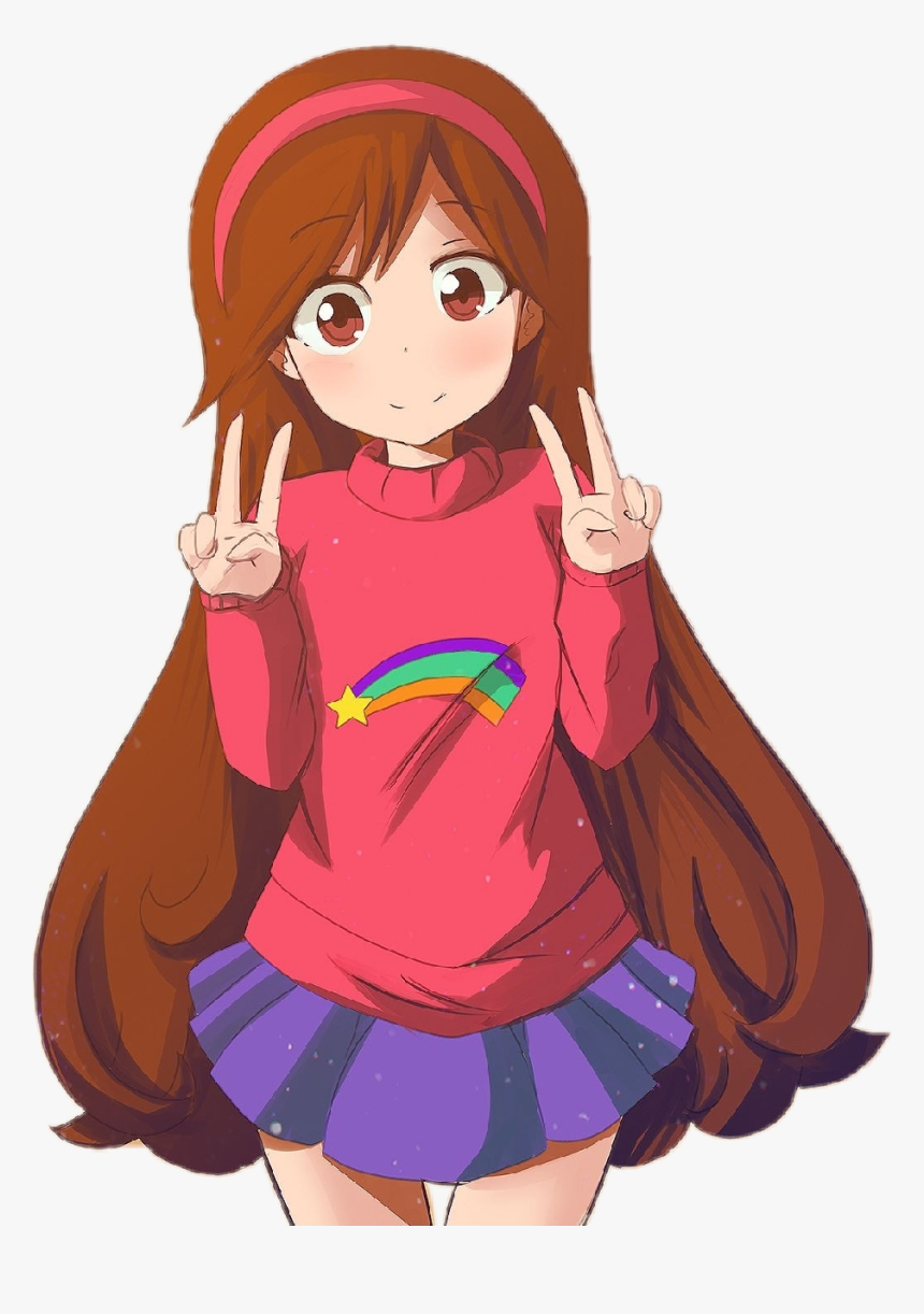 #freetoedit #mabel #mabelpines #kawaii #gravityfalls - Mabel De Gravity Falls, HD Png Download, Free Download