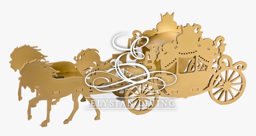 Gold Chariot Centerpieces, HD Png Download, Free Download