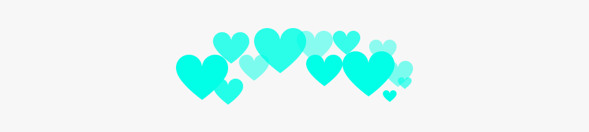 Aqua, Cyan, And Edit Image - Heart, HD Png Download, Free Download