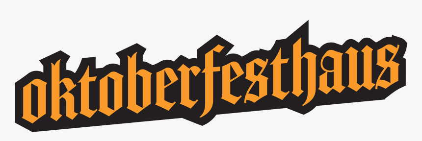 Copy Of Oktoberfest Haus Logo V2 Horizontal, HD Png Download, Free Download