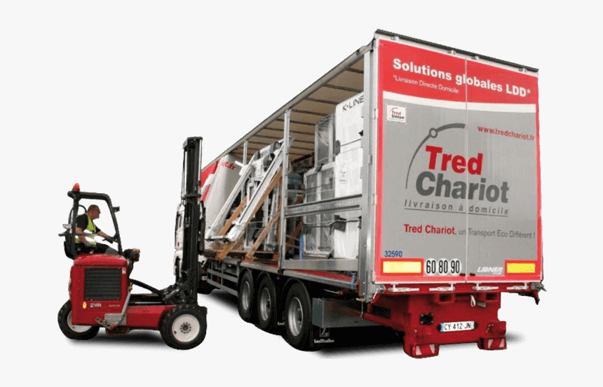 Trucks Mounted Forklift Tred Chariot - Voiture Des Transport Ldd, HD Png Download, Free Download