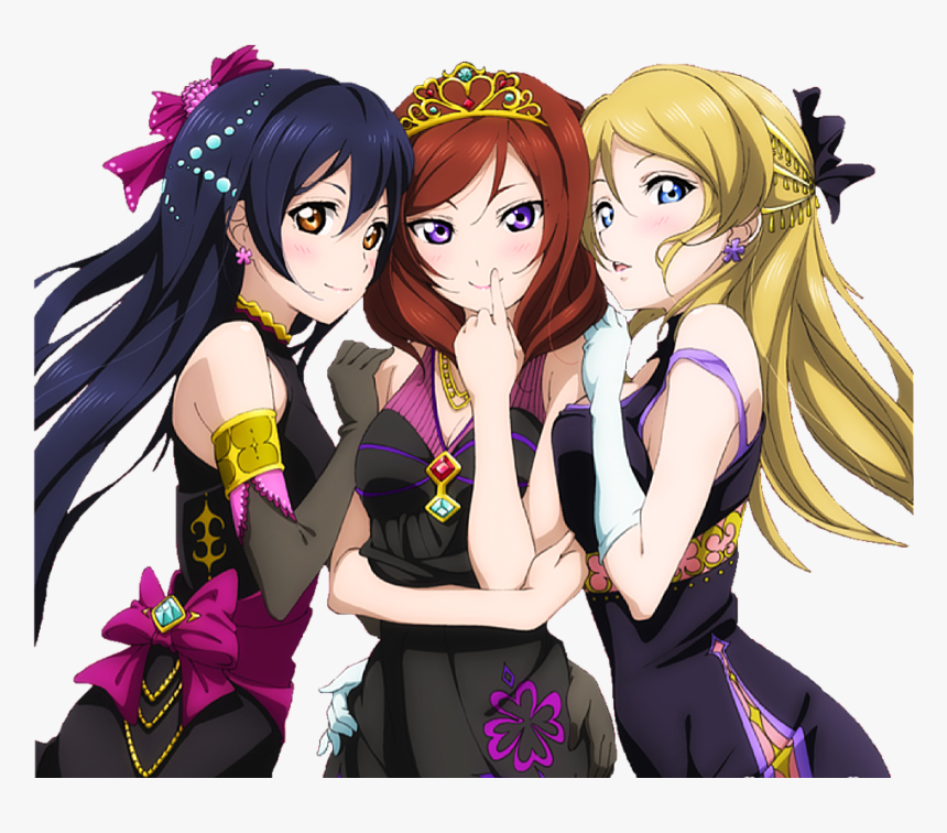 Anime Trio, HD Png Download, Free Download