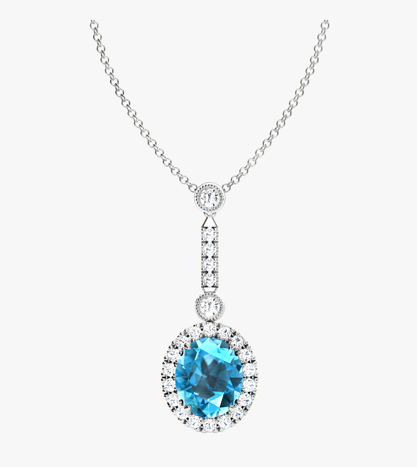 6702 Rare African Aquamarine Pendant, HD Png Download, Free Download