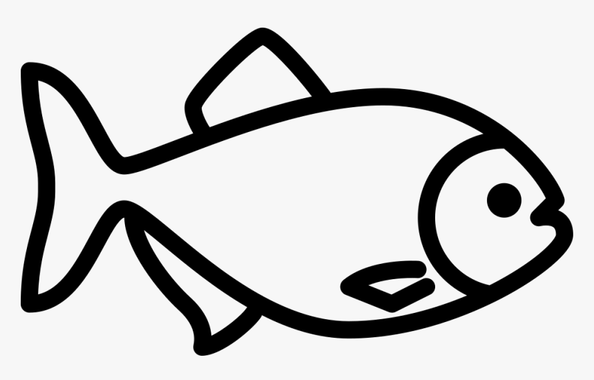Big Piranha - Ryba Szablon Do Druku, HD Png Download, Free Download