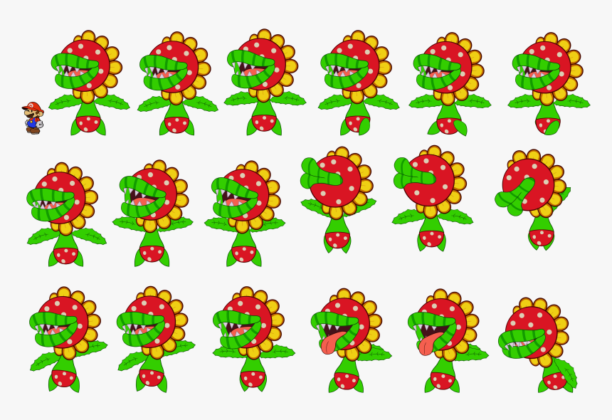 Transparent Piranha Png - Petey Piranha Paper Mario, Png Download, Free Download