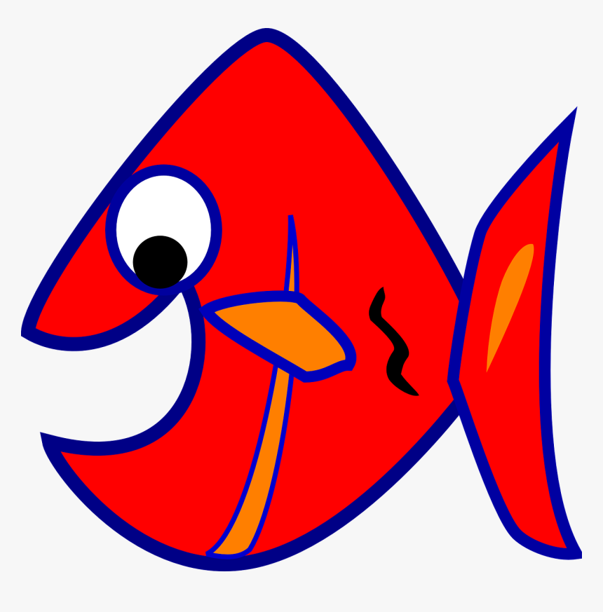 Poisson Rouge Clipart, HD Png Download, Free Download