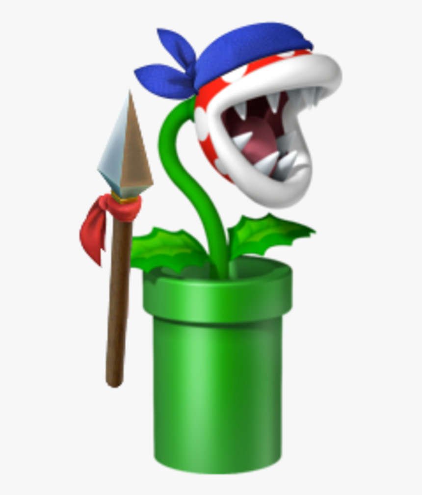 New Super Mario Bros Mario Bros - Super Mario Plant Png, Transparent Png, Free Download