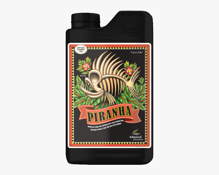 Advanced Nutrients Piranha Liquid 1l - Piranha Advanced Nutrients, HD Png Download, Free Download
