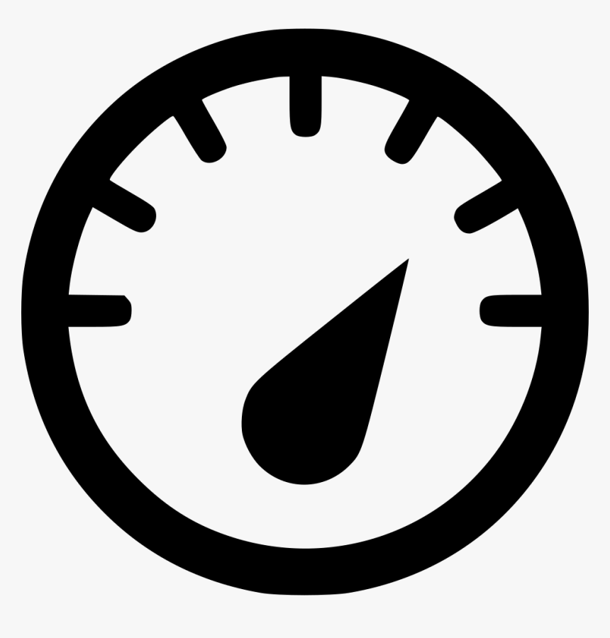 Speed - Orange Speedometer Icon, HD Png Download, Free Download