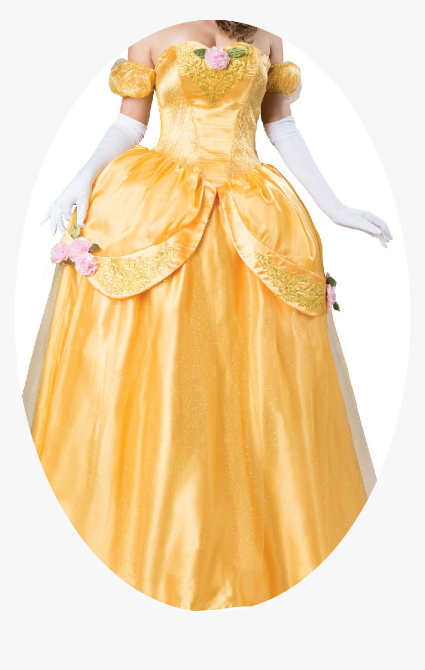 Transparent Princess Dress Up Clipart - Belle Womens Beauty And The Beast Costumes, HD Png Download, Free Download