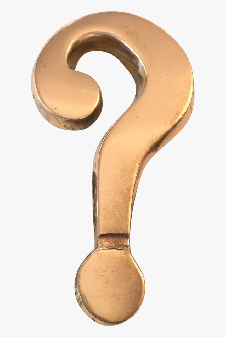 Wooden Question Mark - Vintage Question Mark Png, Transparent Png, Free Download