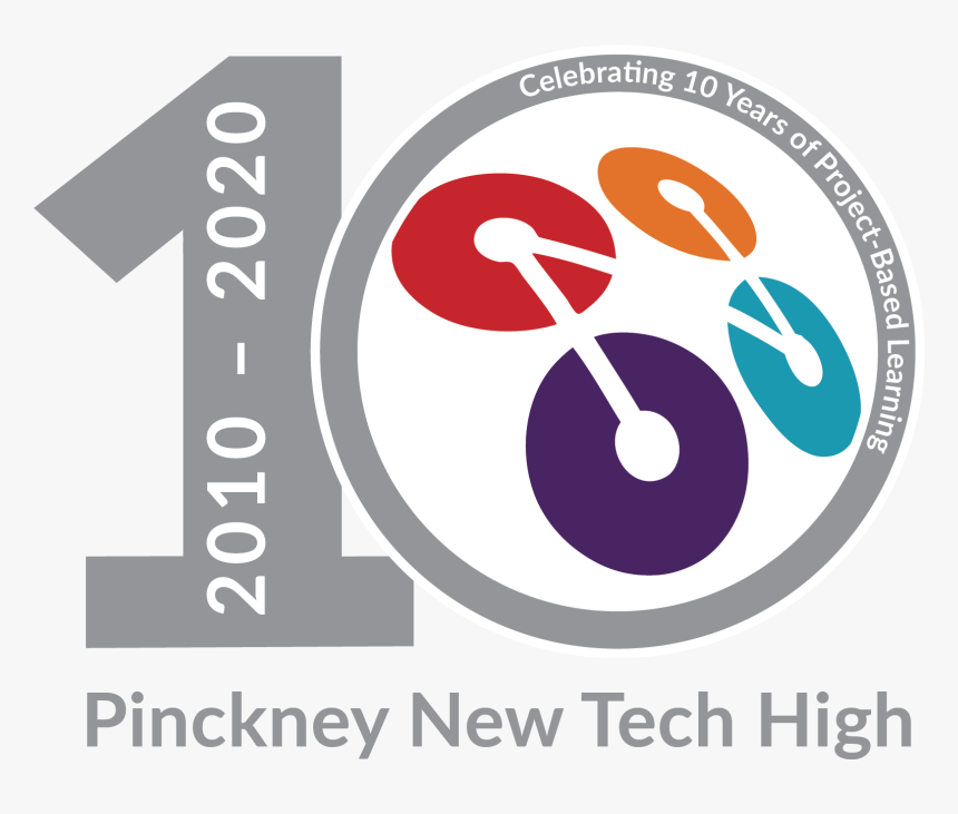 Celebrating 10 Years In 2020 - New Tech Network Logo, HD Png Download, Free Download