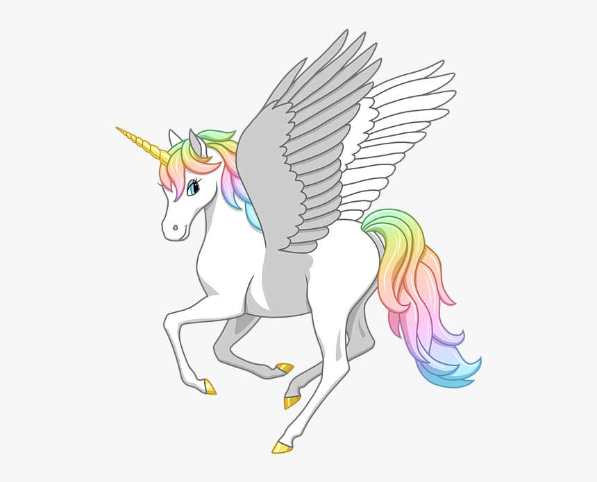 Flying Unicorn Png, Transparent Png, Free Download