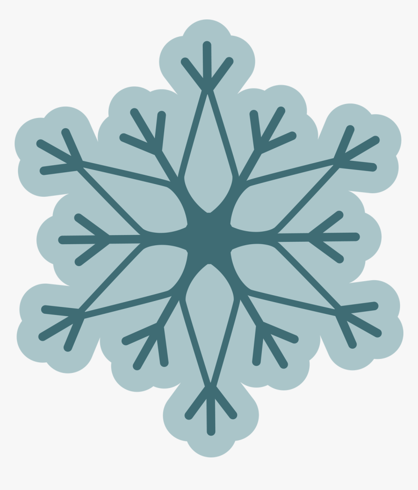 Let It Snow Snowflake - Vector Transparent Snowflake, HD Png Download, Free Download