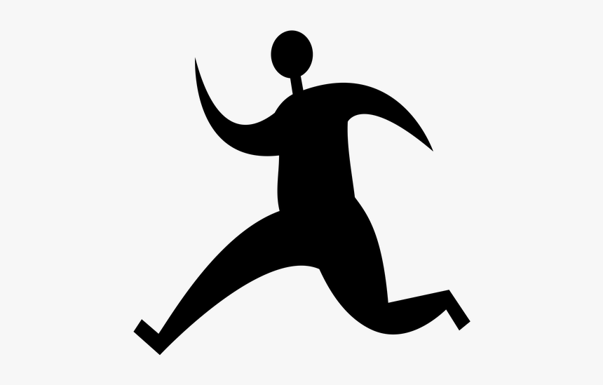 Logo, Sign, Icon, Human, Running, Template, Shape - Human Walking Clipart, HD Png Download, Free Download