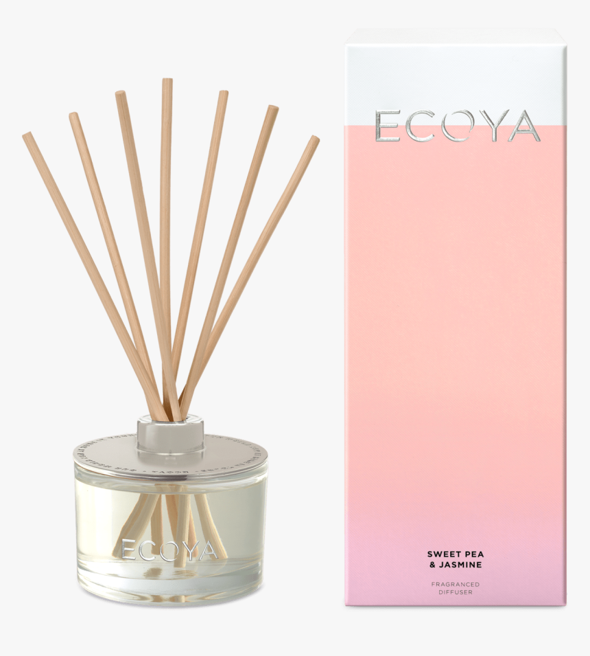 Ecoya Sweet Pea & Jasmine Diffuser - Ecoya Reed Diffuser, HD Png Download, Free Download