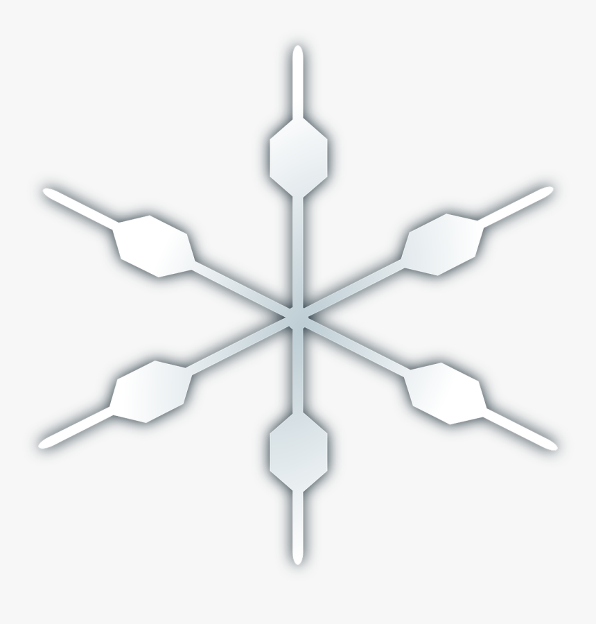 Snowflake Snow Flake Free Photo - Winter Clipart Schnee, HD Png Download, Free Download