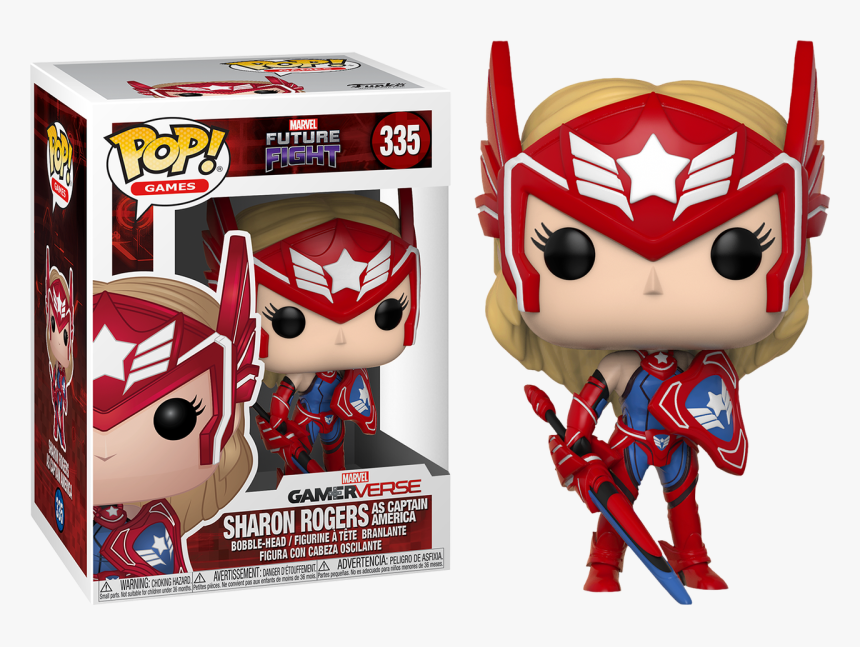 Sharon Rogers As Captain America Pop Vinyl Figure - Sharon Rogers As Captain America, HD Png Download, Free Download