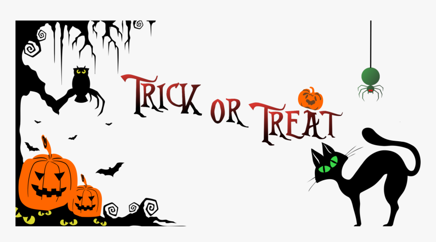 Trick Or Treat Clipart - Trick Or Treat Png, Transparent Png, Free Download