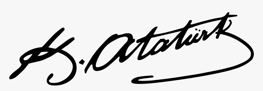 Mustafa Kemal Atatürk Ün Imzası, HD Png Download, Free Download