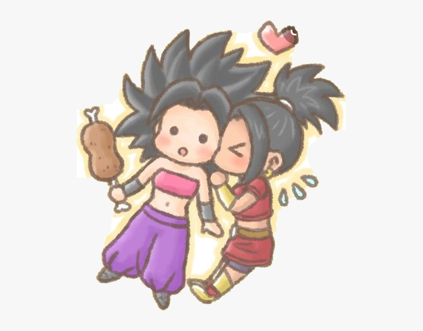 #caulifla #kale #kefla #bestfriend #dragonballsuper - Cartoon, HD Png Download, Free Download