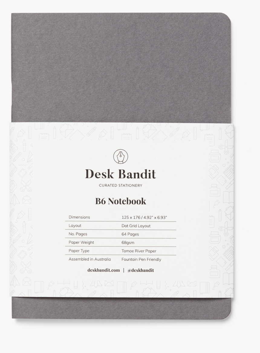 Desk Bandit Tomoe River Notebook, HD Png Download, Free Download