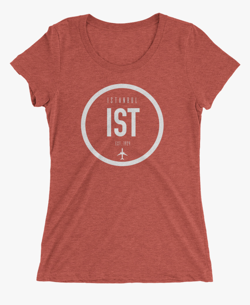 Istanbul Atatürk Airport Ist Women"s Form Fitting T - T-shirt, HD Png Download, Free Download