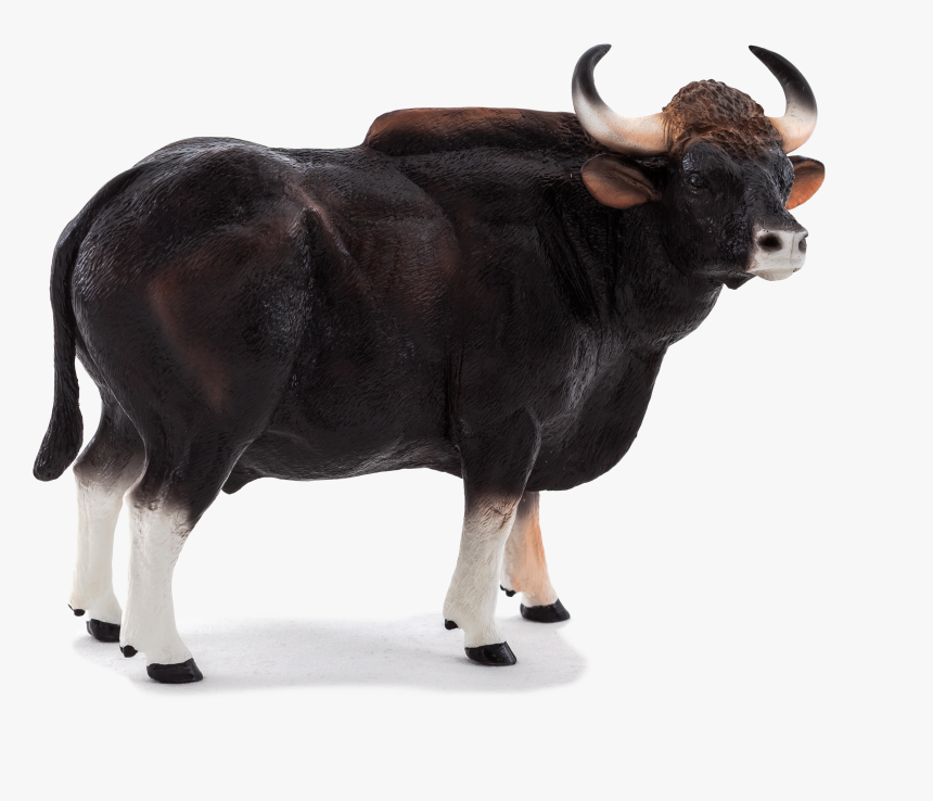 Transparent Bull Horns Png - Gaur Figurine, Png Download, Free Download