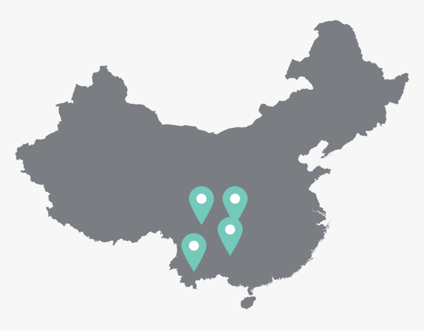 China - Vector China Flag Map, HD Png Download, Free Download
