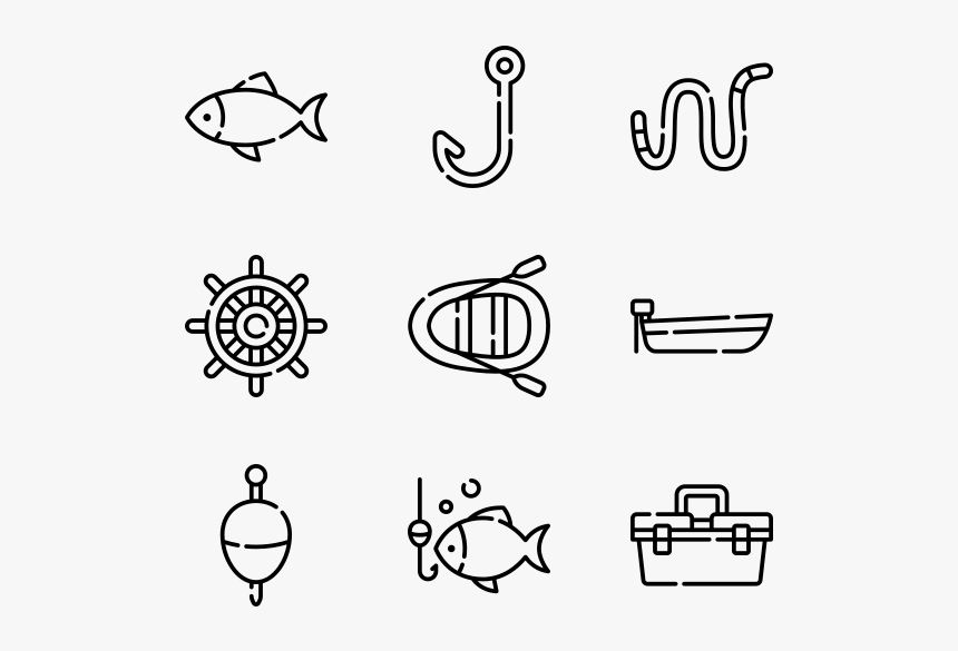 River Icon Vector - Line Art, HD Png Download, Free Download