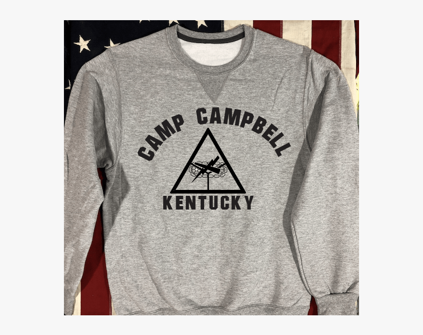 Wwii Camp Campbell Sweatshirt Armored Force Ww2 - Long-sleeved T-shirt, HD Png Download, Free Download