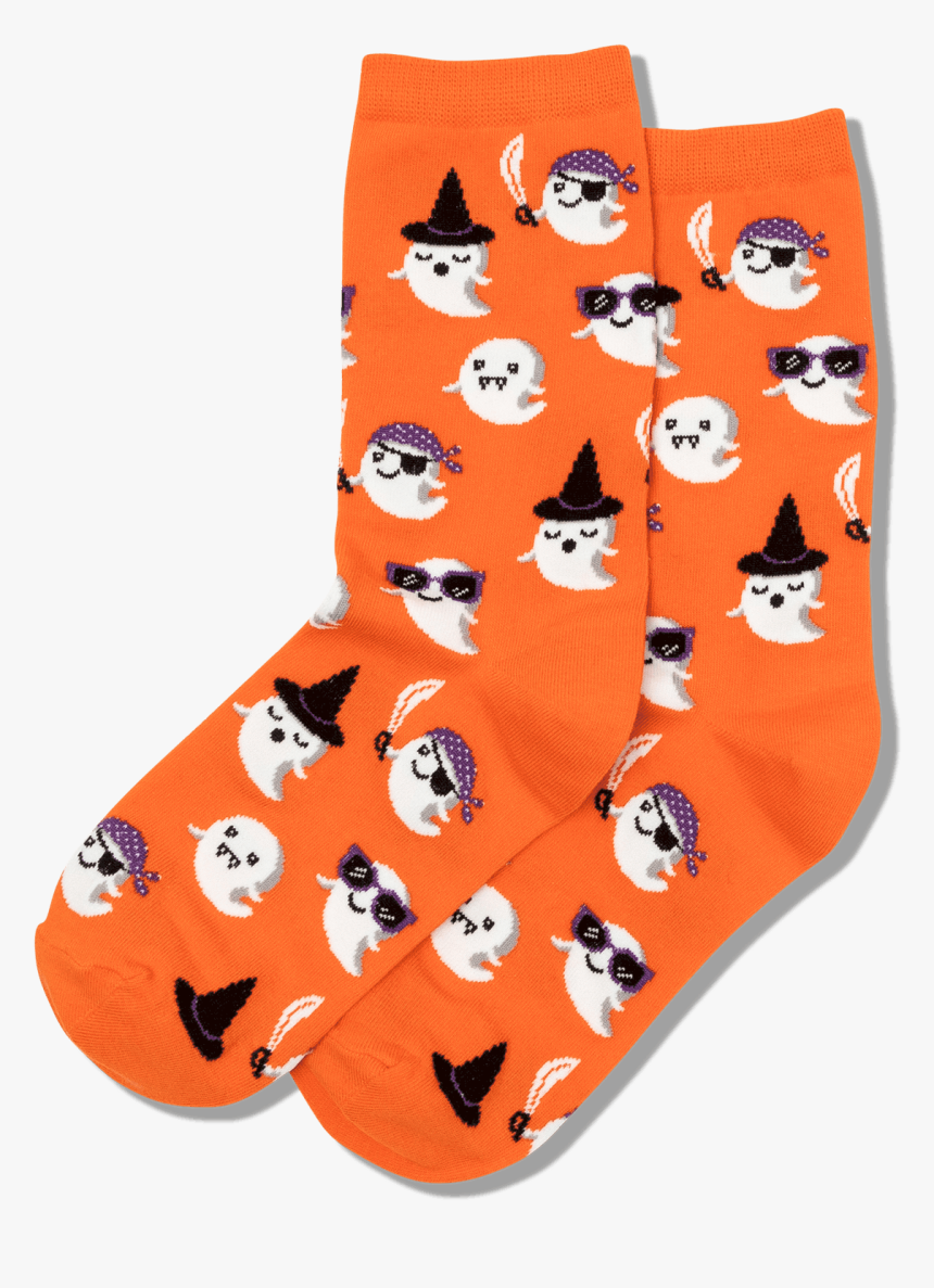 Women"s Cute Ghost Crew Socks"
 Class="slick Lazy Image - Sock, HD Png Download, Free Download