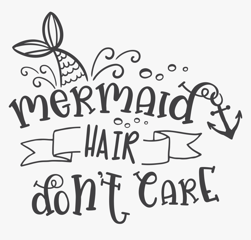 Lake Hair Don T Care Svg Hd Png Download Kindpng