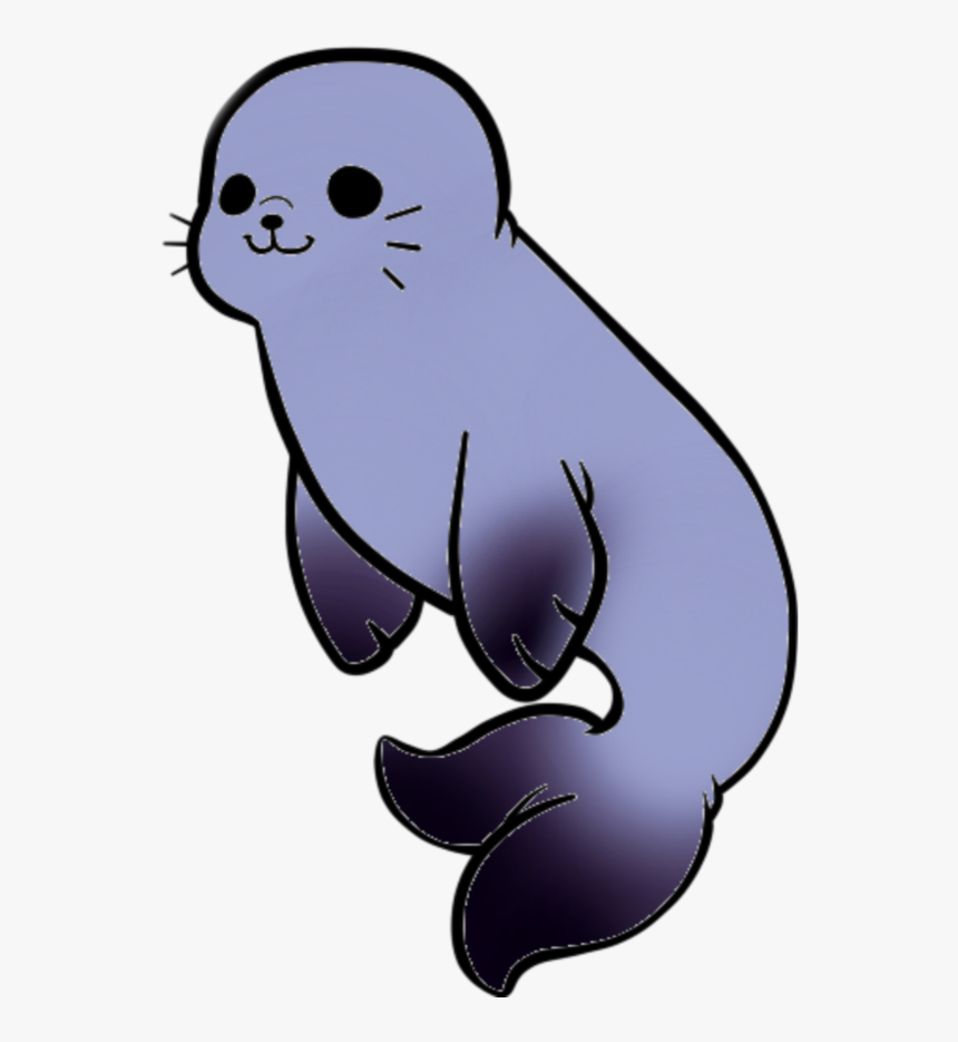 Transparent Seal Animal Png - Seal Kawaii, Png Download, Free Download