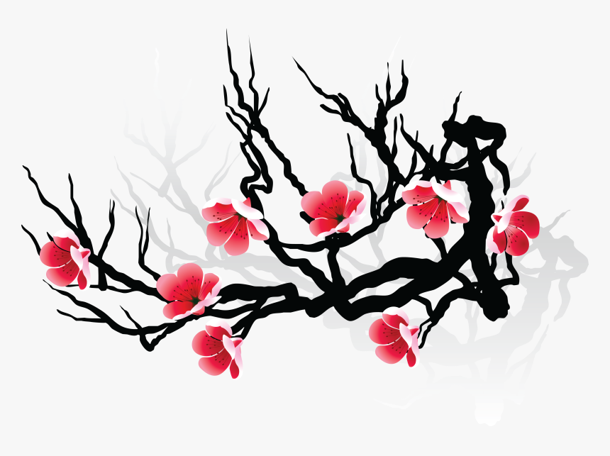 Сакура Tatoo, Recherche Google, Illustration, Flowers, - Flores De Cerezo En Dibujo, HD Png Download, Free Download