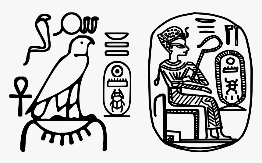 Egyption Seals Clip Arts - Hieroglyphics Clipart, HD Png Download, Free Download