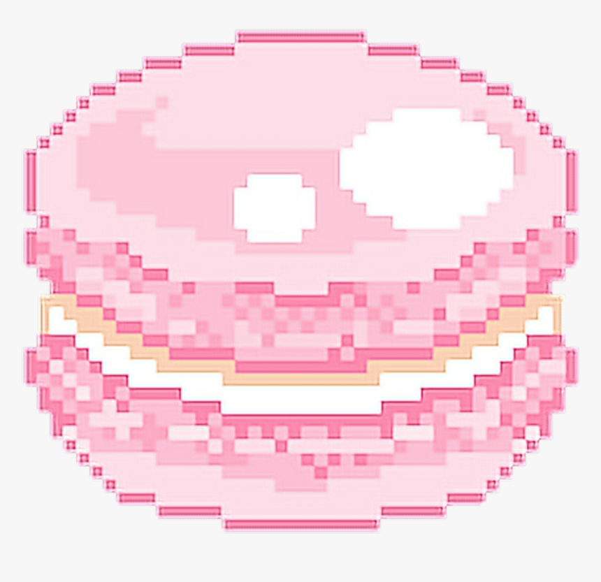 Transparent Kawaii Pngs - Macaroon Pixel Art, Png Download, Free Download