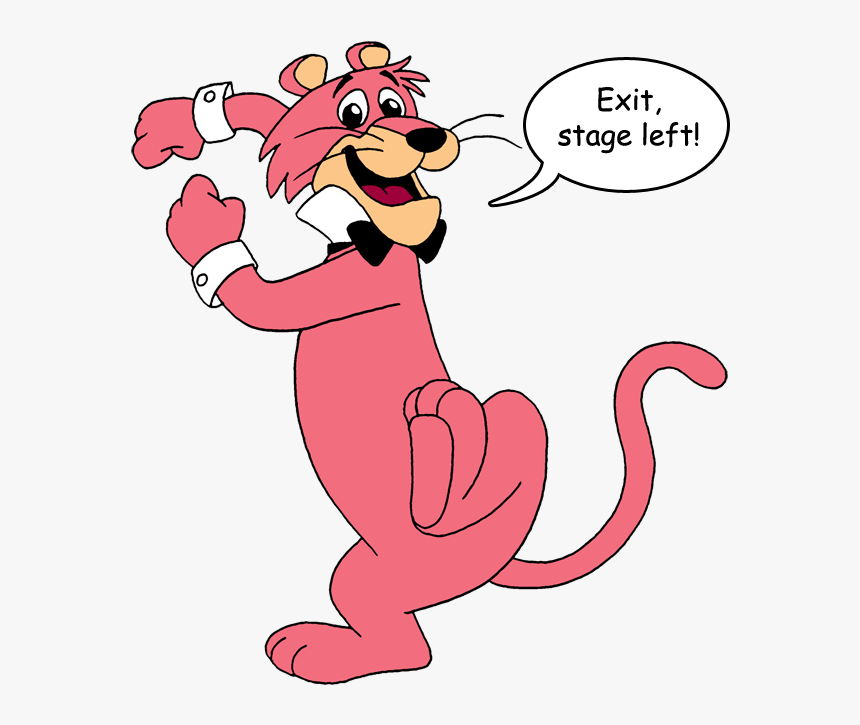 Transparent Pepe Le Pew Png - Exit Stage Left Cartoon, Png Download, Free Download