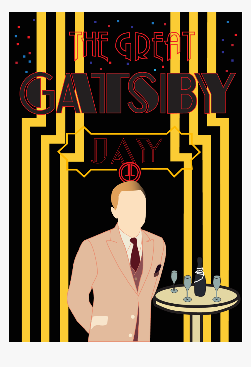 Vector Style Great Gatsby - Great Gatsby Poster Illustrator, HD Png Download, Free Download