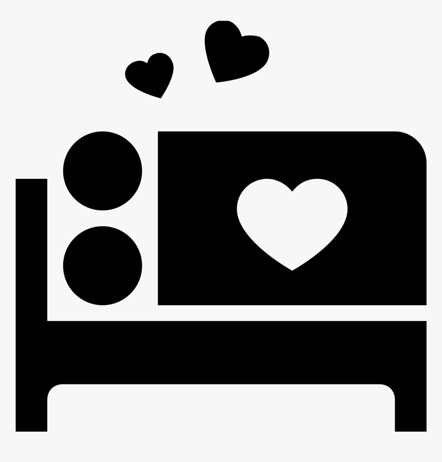 Make Love Icon - Two People In Bed Icon, HD Png Download, Free Download