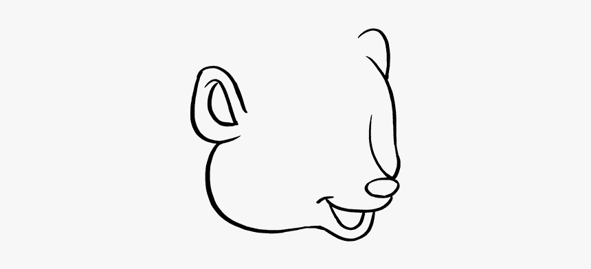 How To Draw Skunk - Cartoon, HD Png Download, Free Download