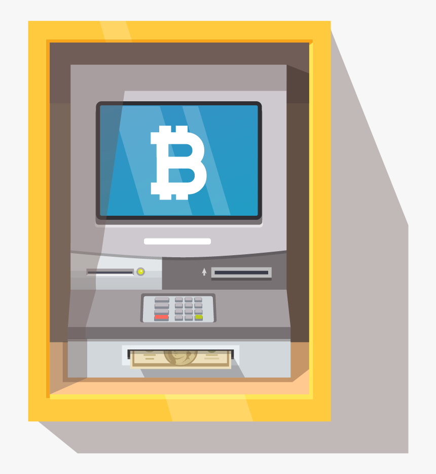 Bitcoin Atm Png - Historia Del Cajero Automático, Transparent Png, Free Download