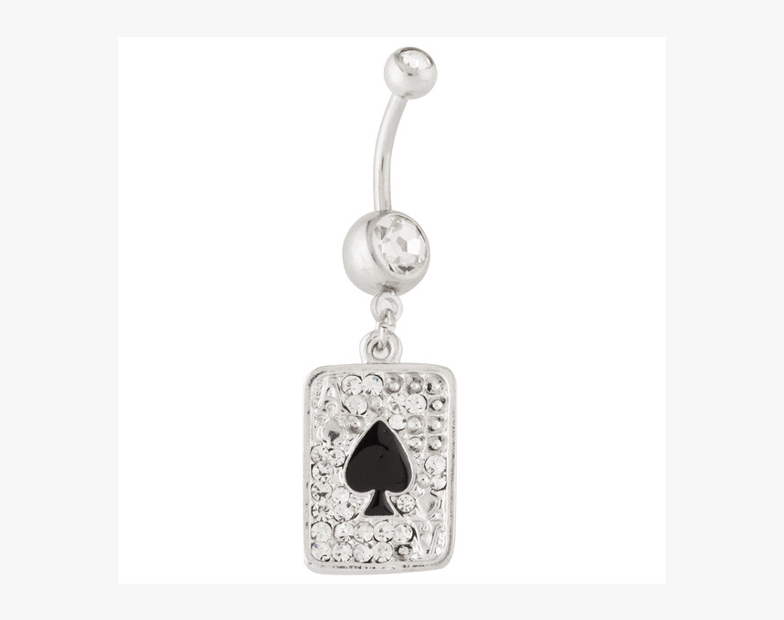 Clip Art Queen Of Spades Jewellery - Body Jewelry, HD Png Download, Free Download