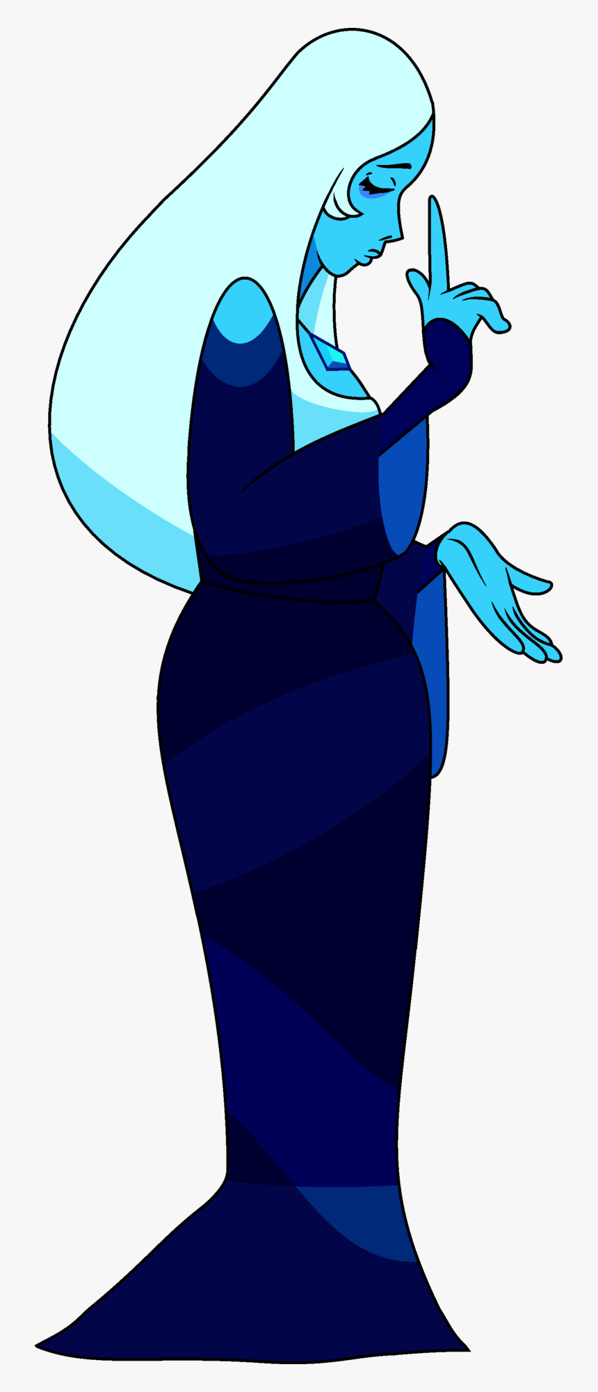 Blue Diamond Citrine Steven Universe, HD Png Download, Free Download