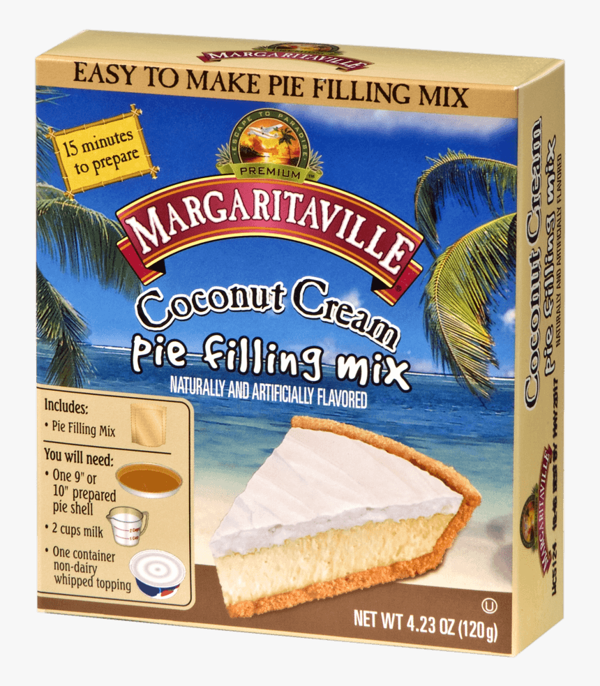 Margaritaville Coconut Cream Pie Filling - Gruyère Cheese, HD Png Download, Free Download