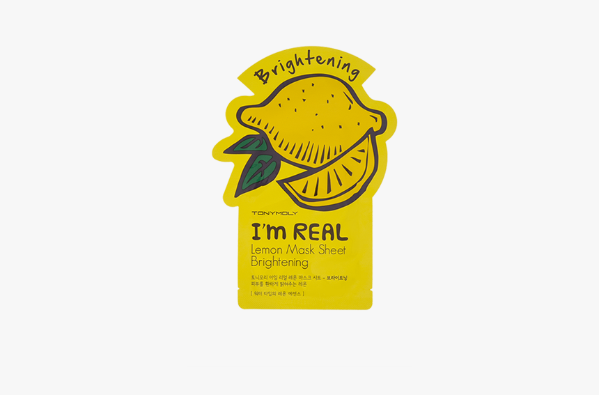 Tony Moly Face Mask Png - Tonymoly Sheet Mask Lemon, Transparent Png, Free Download