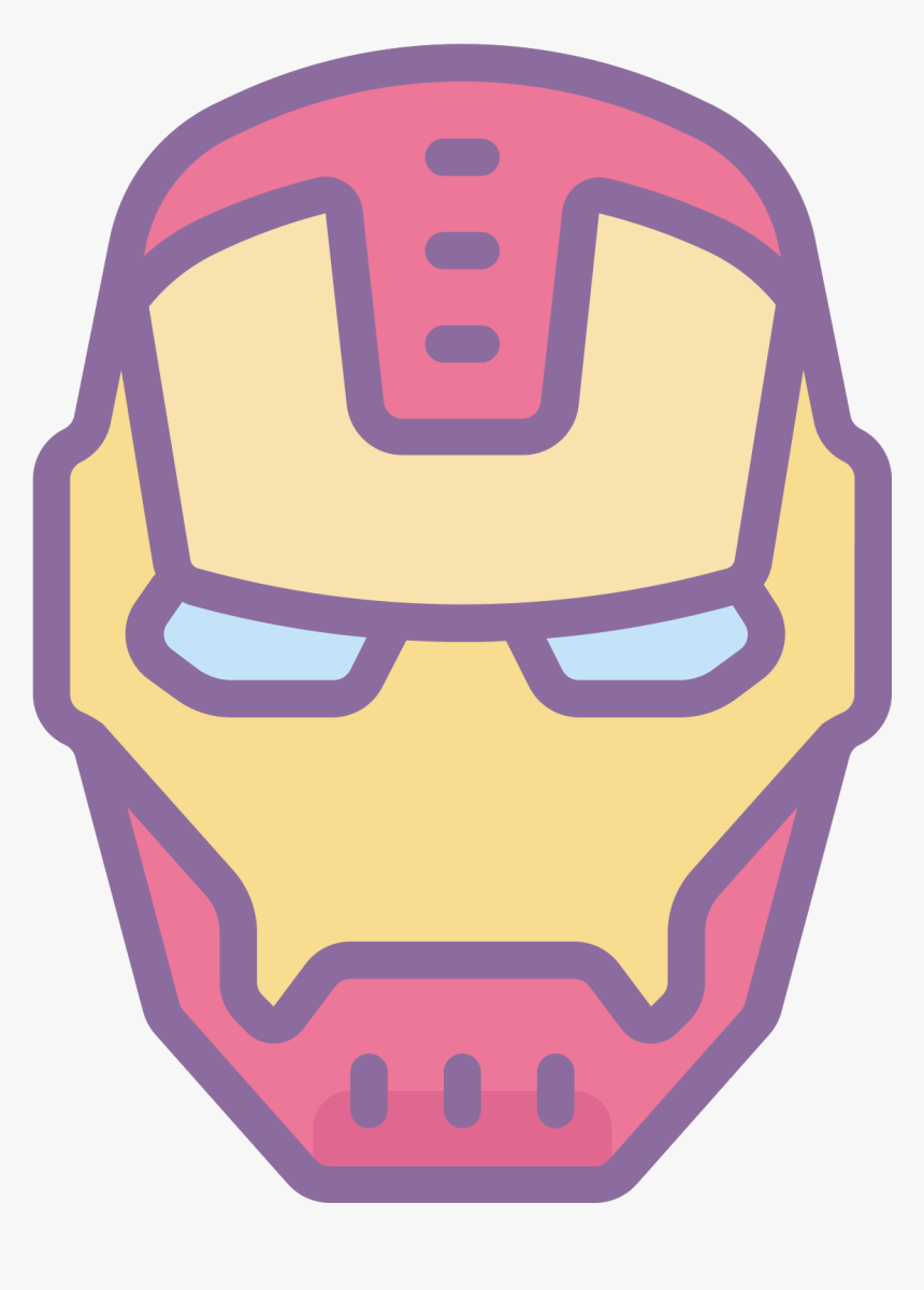 Iron Man Mask Png -iron Man Icon Free - Portable Network Graphics, Transparent Png, Free Download