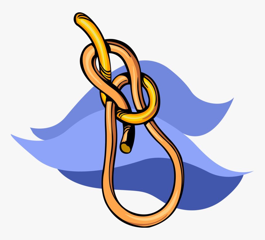 Vector Illustration Of Seafaring Mariner Sailor"s Knot, HD Png Download, Free Download